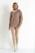 Shan Sofia Hooded mesh sweatshirt
